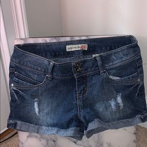 Jean shorts